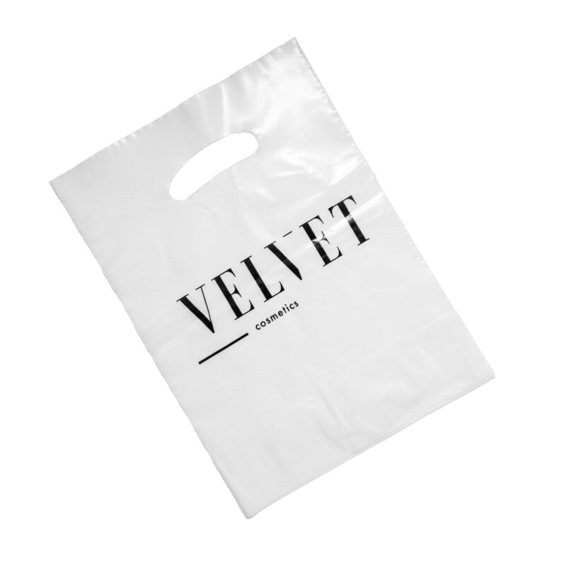 Plastic Carry Bag – Velvet Cosmetics